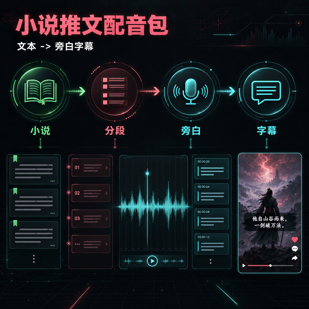 小说推文配音包