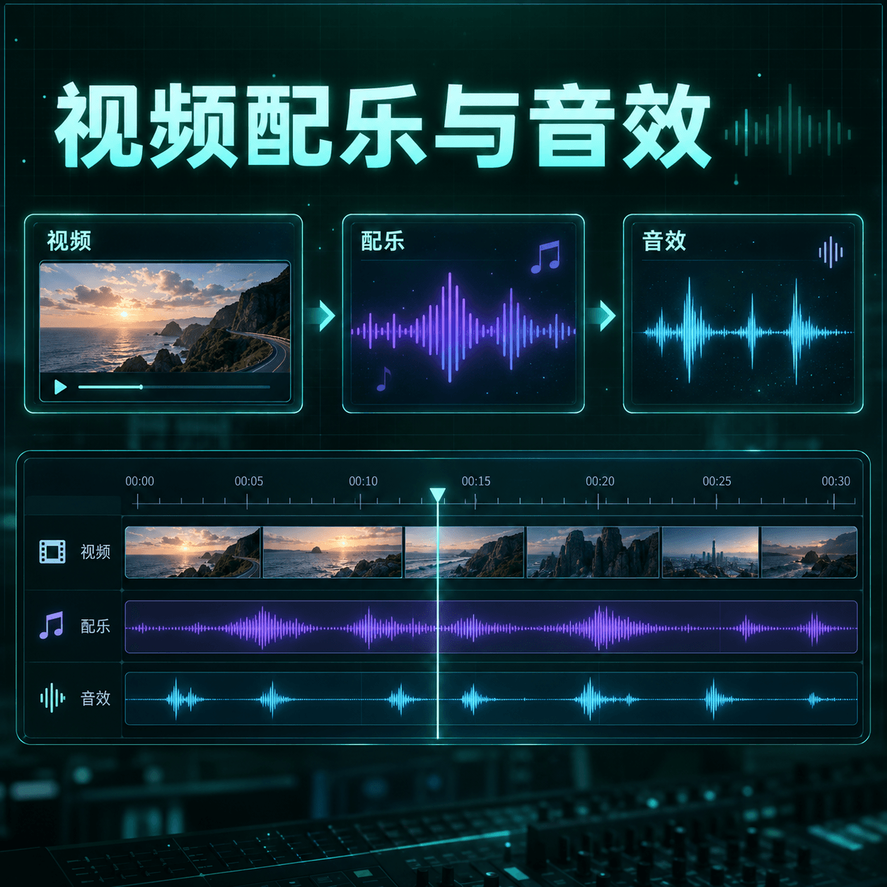 视频配乐与音效