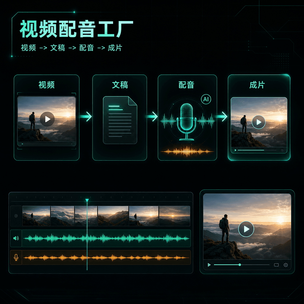 视频配音工厂